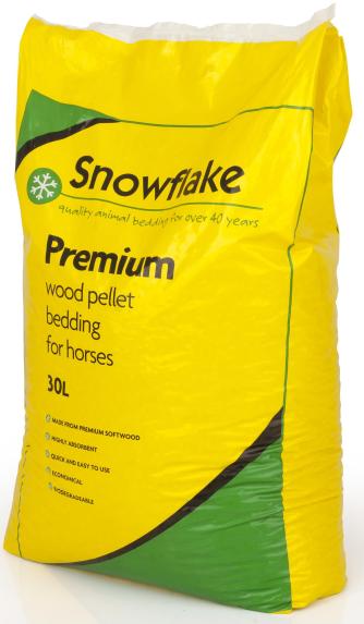Snowflake Premium Equine Wood Pellets